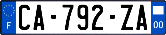 CA-792-ZA