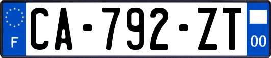 CA-792-ZT