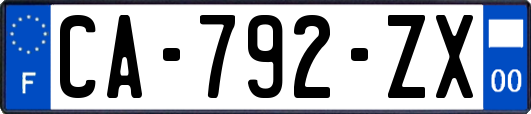 CA-792-ZX