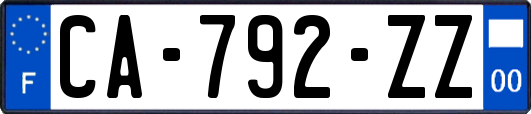 CA-792-ZZ