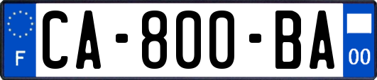 CA-800-BA