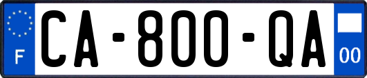 CA-800-QA