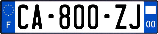 CA-800-ZJ