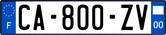 CA-800-ZV