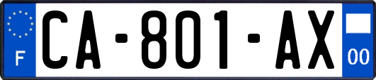 CA-801-AX