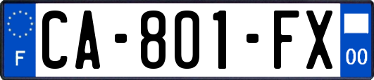 CA-801-FX