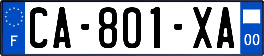 CA-801-XA