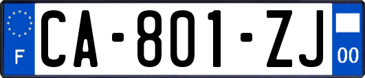 CA-801-ZJ