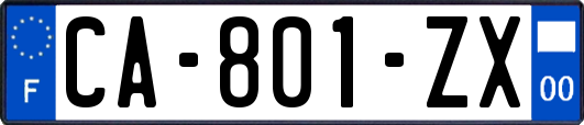 CA-801-ZX