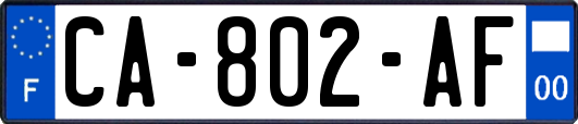 CA-802-AF