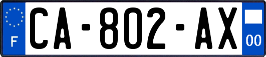 CA-802-AX