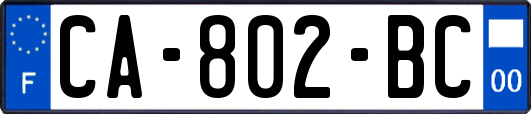 CA-802-BC