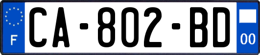 CA-802-BD