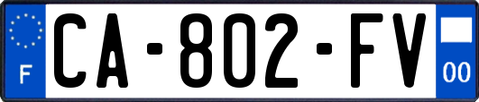 CA-802-FV