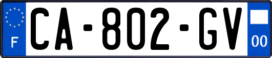 CA-802-GV