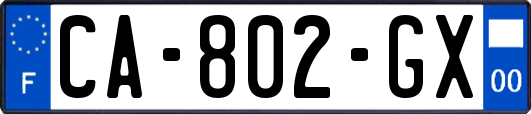 CA-802-GX