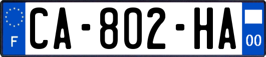 CA-802-HA