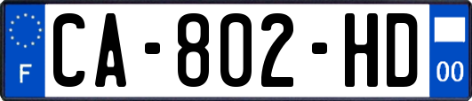 CA-802-HD