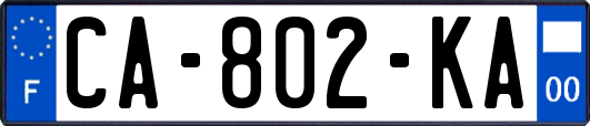 CA-802-KA