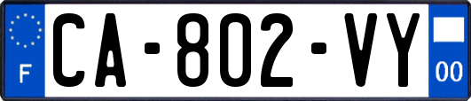 CA-802-VY