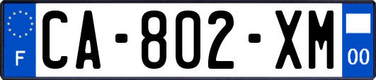 CA-802-XM