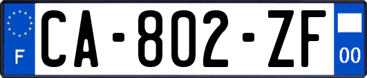 CA-802-ZF