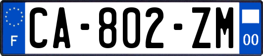 CA-802-ZM