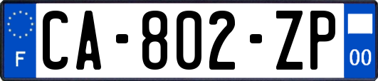 CA-802-ZP