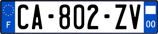 CA-802-ZV