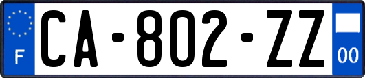 CA-802-ZZ