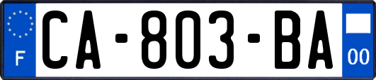 CA-803-BA