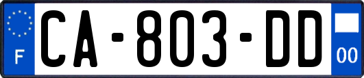 CA-803-DD