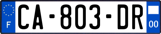 CA-803-DR