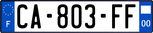 CA-803-FF