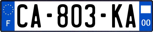 CA-803-KA