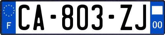 CA-803-ZJ