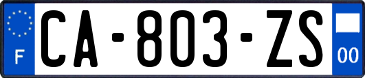 CA-803-ZS