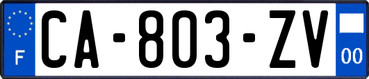 CA-803-ZV