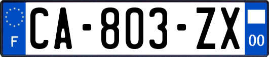 CA-803-ZX