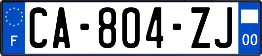 CA-804-ZJ