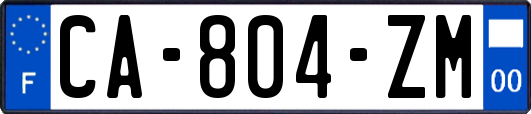 CA-804-ZM