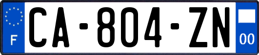 CA-804-ZN