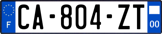 CA-804-ZT