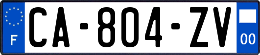 CA-804-ZV