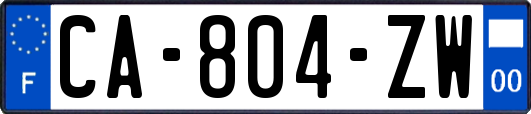 CA-804-ZW