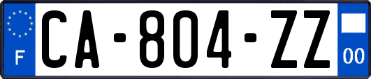 CA-804-ZZ