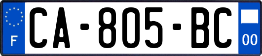 CA-805-BC