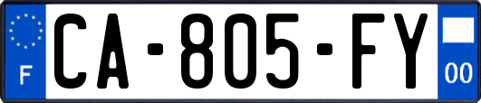 CA-805-FY