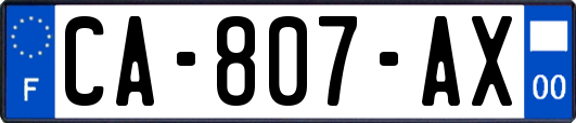 CA-807-AX