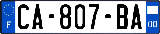 CA-807-BA